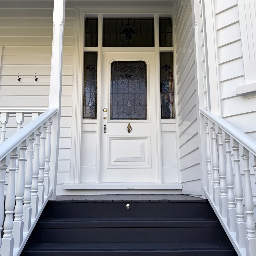 Devonport villa after painting